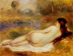 Nude reclining on the grass 1890